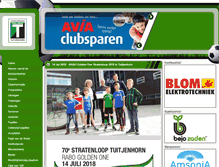 Tablet Screenshot of hollandia-t.nl